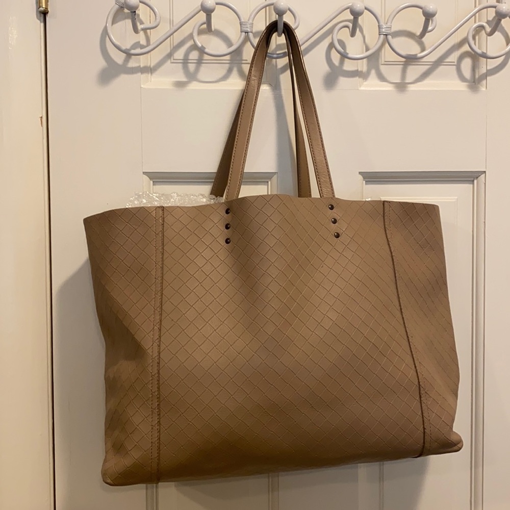 Bottega Veneta tote bag, used, beige